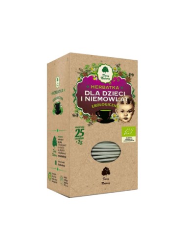 Herbatka ekologiczna dla dzieci i niemowląt 25x2g dary natury
