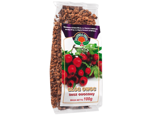 Głóg owoc susz owocowy 100 g - Natura Wita