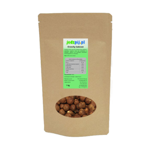 Orzechy laskowe łuszczone 1kg - jedzpij